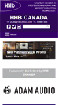 Mobile Screenshot of hhbcanada.com